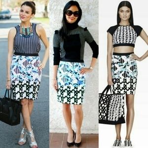 Peter Pilotto x Target Mix Print Pencil Skirt